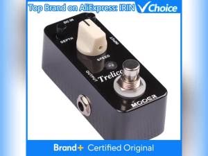 Mooer | MOOER Trelicopter Tremolo Classic Optical Guitar Effect Pedal Tremolo Pedal Electric Guitar Synthesizer Effector True Bypass