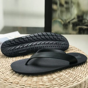 Flip-Flops Mens Thailand Original Import Natural Latex Non-Wear Feet Non Slip Non-Stinky Feet Outdoor Casual Beach Shoes