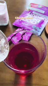 Acai Berry Powder Drink Original With Chia Seeds Glutathione Collagen Drinks - Suitable for whitening the skin reducing wrinkles promoting health and detoxification and slimming down