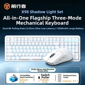 EWEADN | Wireless Bluetooth Tri-Mode Custom Mechanical Keyboard for eSports