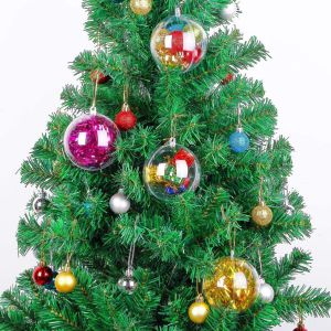 5/6/8/10CM Christmas Fillable Balls: Perfect Ornaments for Your Holiday & Event Decor