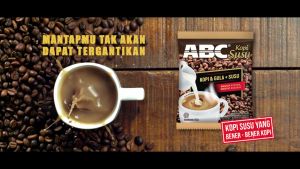 Kopi ABC Kopi Susu - Kopi + Gula + Susu (Renteng isi 10 Sachet)