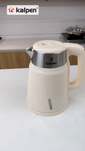 Ấm đun nước siêu tốc 2 lớp Inox 201 Kalpen dung tích 1.8 lít công suất 1800W - AR49 - Bảo hành 24 tháng chính hãng