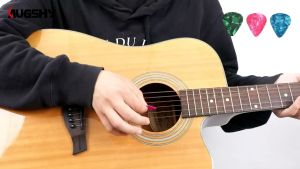 High-Quality Plectrums: 24 Pcs Slip Mix Color Picks