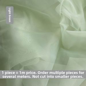 Besee | French Curtain Lace Edging Tulle Fabric Unshiny Densely Woven