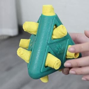Hamshmoc Pet sniff tìm kiếm thức ăn đồ chơi chống mòn bông dây đeo cho ăn chậm Đồ chơi câu đố căng thẳng Relief Đồ nhai cho chó đồ chơi