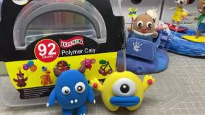 Polymer Clay Kit - 26 Colors Oven Bake Modeling Clay Safe & Non-Toxic Craft Gift for Kids. 0.7oz/Color