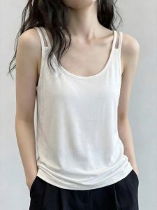 Large Size U-Neck Camisole Innerwear for Slim Fit and Concealment