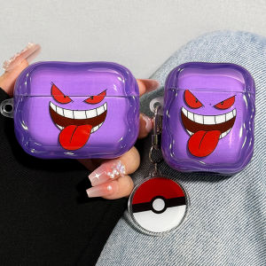 Transparent Silicone Protective Case for AirPods pro 3 AirPods 4 Cute Cartoon Ghost Apple Earphone Cover Soft Shell Anti-Fall