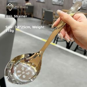 PINSHANGZUO | Large Food-grade Deepened Long-handled Popularity Soup Spoon
