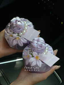 Wedding Candy Box Foldable Premium Feeling Engagement Outdoor round Shape Iron Material Celebration Festive Supplies