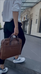 Cặp Đựng Laptop Cặp Da Công Sở Nhiều Ngăn Tiện Dụng Rất Thanh Lịch Và Sang Trọng Bảo Hành 1 Năm