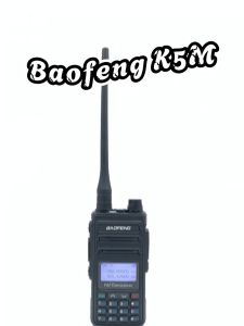 BaoFeng K5M Walkie Talkie Long Range 5-10KM Tri-Band 2200mAh One Key Copy Frequency LED Flashlight 2 Way Radio 999 Channels  Free Battery COD