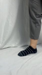 INNERCLUB ถุงเท้า ข้อสั้น รุ่น Double Soft - Line (Free Size 6 คู่) นุ่มพิเศษ ลดกลิ่นอับ ยับยั้งแบคทีเรีย