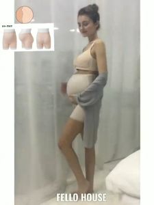Plus Size FELLO Seluar Mengandung Pregnant Maternity Safety Ice Feel Short Legging Modal Material Soft Supporting Pants