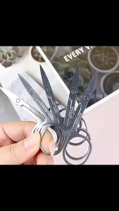 Beauty Scissor Nose Hair Beard Trim Stainless Steel