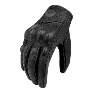 MOTOWOLF | Leather Half Finger Summer Riding Gloves Breathable Anti-fall