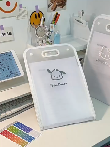 กล่องใส่เอกสาร แฟ้มใส่เอกสาร a4 สำหรับ สำนักงาน โรงเรียน 13 ช่อง มีให้เลือก 4 สี กระเป๋าใส่เอกสาร