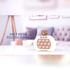 QUICK PUSH GAME POP IT ELECTRONIC SPEED EDUCATIONAL TOYS BUBBLE FIDGET TOY