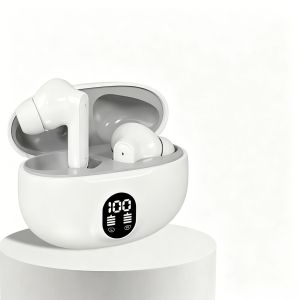 Compact Ultra-Light Wireless Earbuds | Built-in Mic Noise Isolation Long Battery Life Clear Calls & Stereo Music