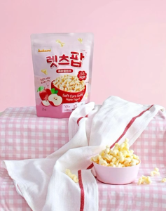 IBOBOMI Korea Soft Corn Snack - Apple/Strawberry/Banana/Baked Corn (25g)