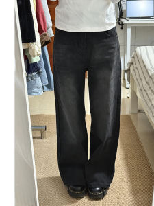 QIANCHANGNAAI | High Waist Loose Fit Slimming Plus Size Jeans for Pear-shaped Women