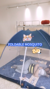 YANYANGTIAN Double Door Mosquito Net Free Installation Full Coverage Single/Double/Extra Large Foldable For Storage
