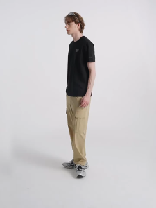 FILA CORE LIFESTYLE FILA ORIGINALE Football Culture Men Short Sleeves T-Shirt (Black / Green / White)