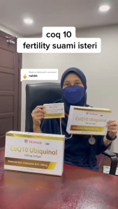 Vitamode CoQ10 Ubiquinol 100mg Softgel Coenzyme Q10 Health Supplement Active Form 30 Softgels Daily Wellness Energy Support KKM Halal Malaysia