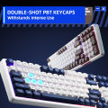 Thunderobot K98 Gasket Mount Mechanical Keyboard 98% layout Tri-Mode wired 2.4G Bluetooth Wireless Keyboard Hot Swapping RGB Backlit Gaming Keyboard. 