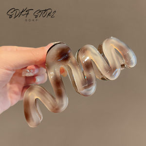Korean Style Large Size Shark Hair Clip Womens Hair Accessories Fresh out Fashionable Hair Grips Non-Mall Same as Item
