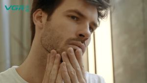 Original VGR V-055 Professional zero Adjustable Rechargeable Hair trimmer 8 Hours Charging Cordless Home Hair Cutting Kit Mesen Potong Rambut