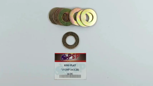 Ring Plat "19 WP 14 X 28 Harga Per Pak Isi 10 (PSP) Reng Pelat Washer Kunci 19 Diameter 14mm X 28mm