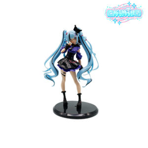 Bandai | Anime Kagamine Rin & Kuromi Hatsune Miku Action Figure Model Toys Cute Action Model PVC Collection Desktop Accessories Gift Toys