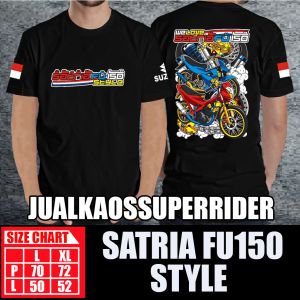BAJU KAOS DISTRO WE LOVE SATRIA FU150