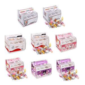 【New Arrival】 Freezer Shape Fridge Magnets Freezer Refrigerator Magnets with Food Models Decorative Strong Suction for Kitchen Locker