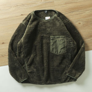 Áo Nỉ Lông Cừu Cổ Tròn Mềm Mại Cho Cặp Đôi Áo Khoác Ngoài Thường Ngày Áo Nỉ Lông Cừu Ấm Áp Cho Nam Và Nữ Mùa Thu Đông Áo Nỉ Mềm Mại