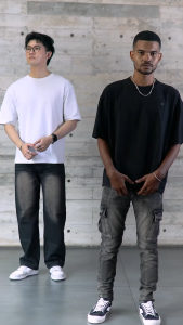 Weird Jeans  - Cargo Dalton Polos  Grey  - Celana Jeans Cargo Panjang Pria Slim Fit Strech Warna Abu-Abu Polos