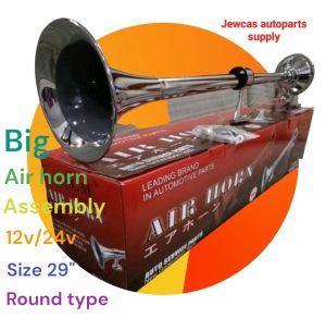 Air Horn Assembly 12V and 24V 29" Square type SGM/SAH-029S Big Horn/Brand New/Genuine Parts