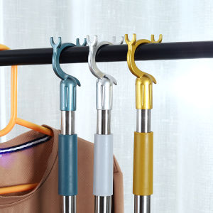 Telescopic Stainless Steel Clothes Reaching Hook