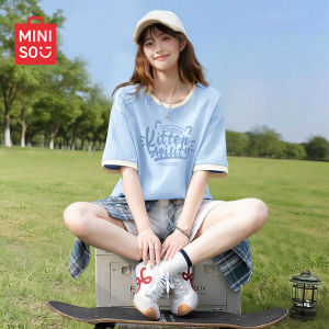 GOOJODOQ | Loose Color Block Cotton T-Shirt