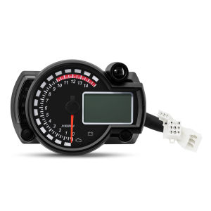 12v Motorcycle Universal Speedometer for Honda Suzuki Yamaha Kawasaki 7 Colors LCD Digital Odometer Gauge Moto Dashboard Meter