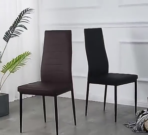 Dining chair leisure chair simple backrest stool makeup and nail desk chair hotel chair wrought iron chair北欧靠背餐椅