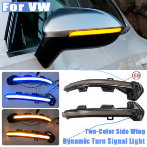 For Volkswagen VW Passat B8 2015-2020 For Arteon 2016-2017 Side Mirror Flashing Light LED Side Wing Dynamic Turn Signal Blinker