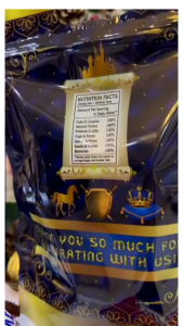 30pcs Royal Prince Princess Birthday Party Chipbags Candy Bags Lootbox Giveaways Souvenirs Packaging Ziplock Pouch Bag