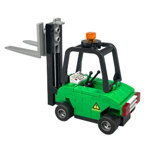 Wind-up Forklift Building Block Toy DIY Farm and Ranch Scene