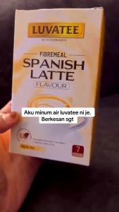 READY STOCK LUVATEE FIBREMEAL SPANISH LATTE SLIMMING KURUS SIHAT CANTIK KAWAL NAFSU MAKAN