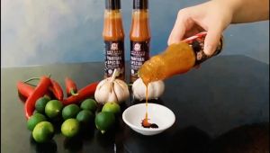 [Halal][ Vegetarian Diet] Traditional Special Lime Chilli Sauce 180g per bottle x 3 /  [清真][素]传统特制柑橘辣椒酱180g/瓶 x 3