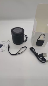 Portable Wireless Bluetooth Speaker Type-C Rechargeable with Multicolor Luminous Mini Speaker Subwoofer Support TF Card