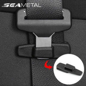 SEAMETAL 2 Chiếc Kẹp Dây An Toàn Kẹp Giữ Khóa Dây An Toàn Thông Dụng ABS Chống Trượt Ổn Định Phụ Kiện Nội Thất Xe Hơi